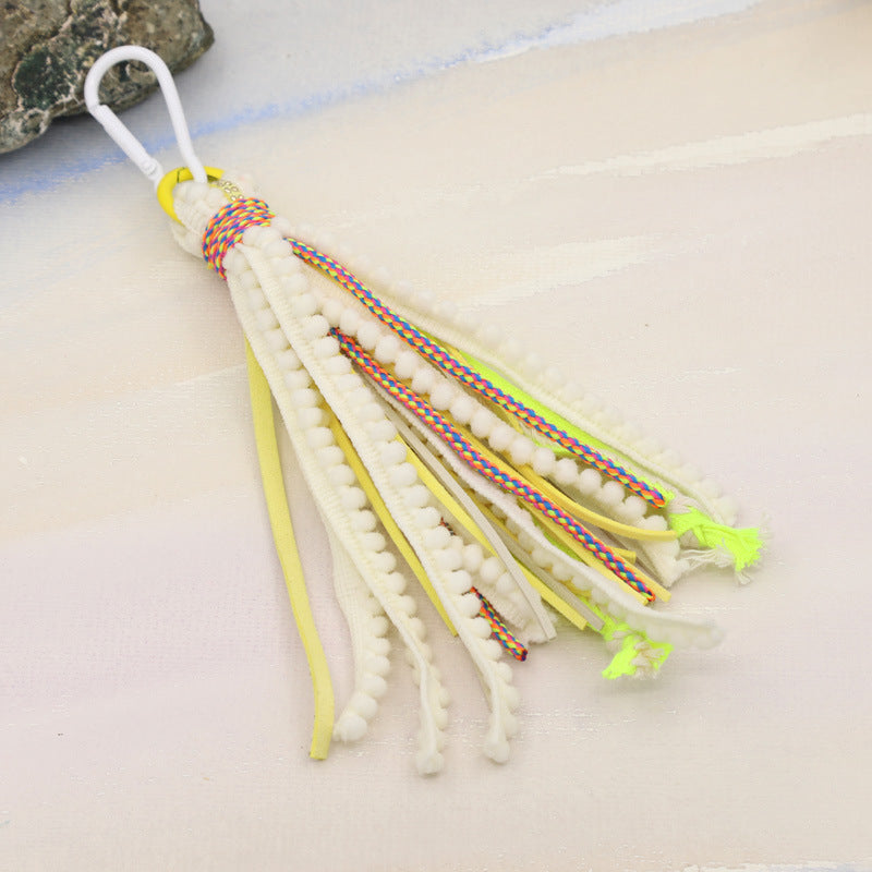 Wholesale Bohemian Style Long Tassel Key Chain